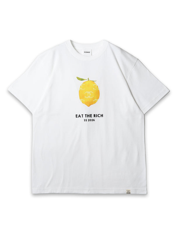【ICONIQ】 TRANSITION別注 CHパロディプリント TEE