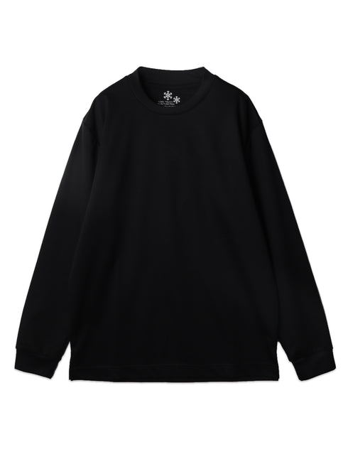 【TRANSITION】スーピマコットンポンチクルーネックロングスリーブTEE