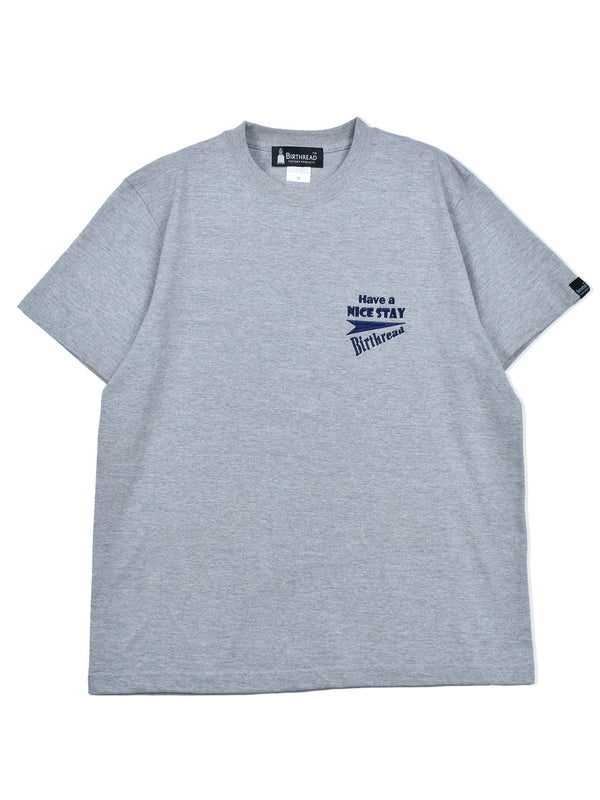 【BIRTHREAD】SHOPシリーズ "Motel" バックプリント ショートスリーブTEE